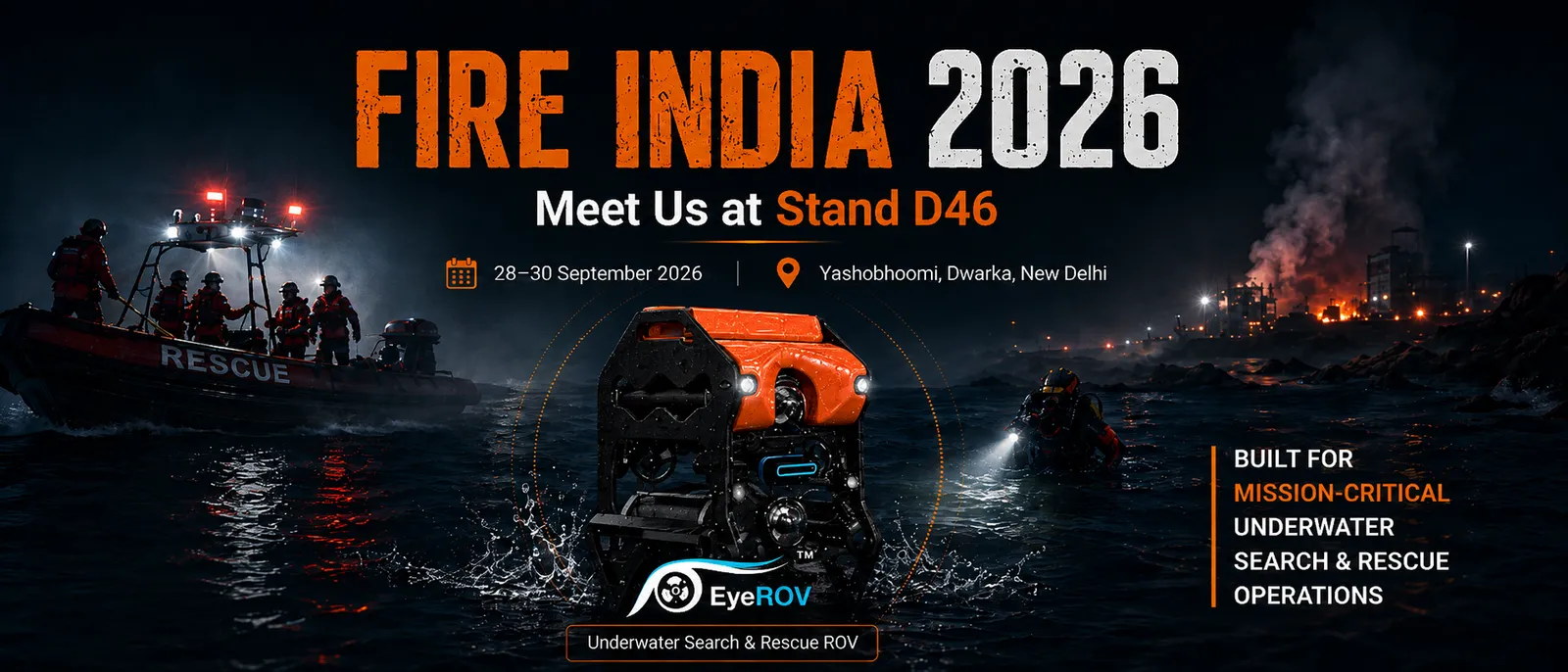 EyeROV at Fire India 2026
