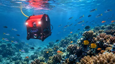 Coral Reef Inspection Using ROV Technology