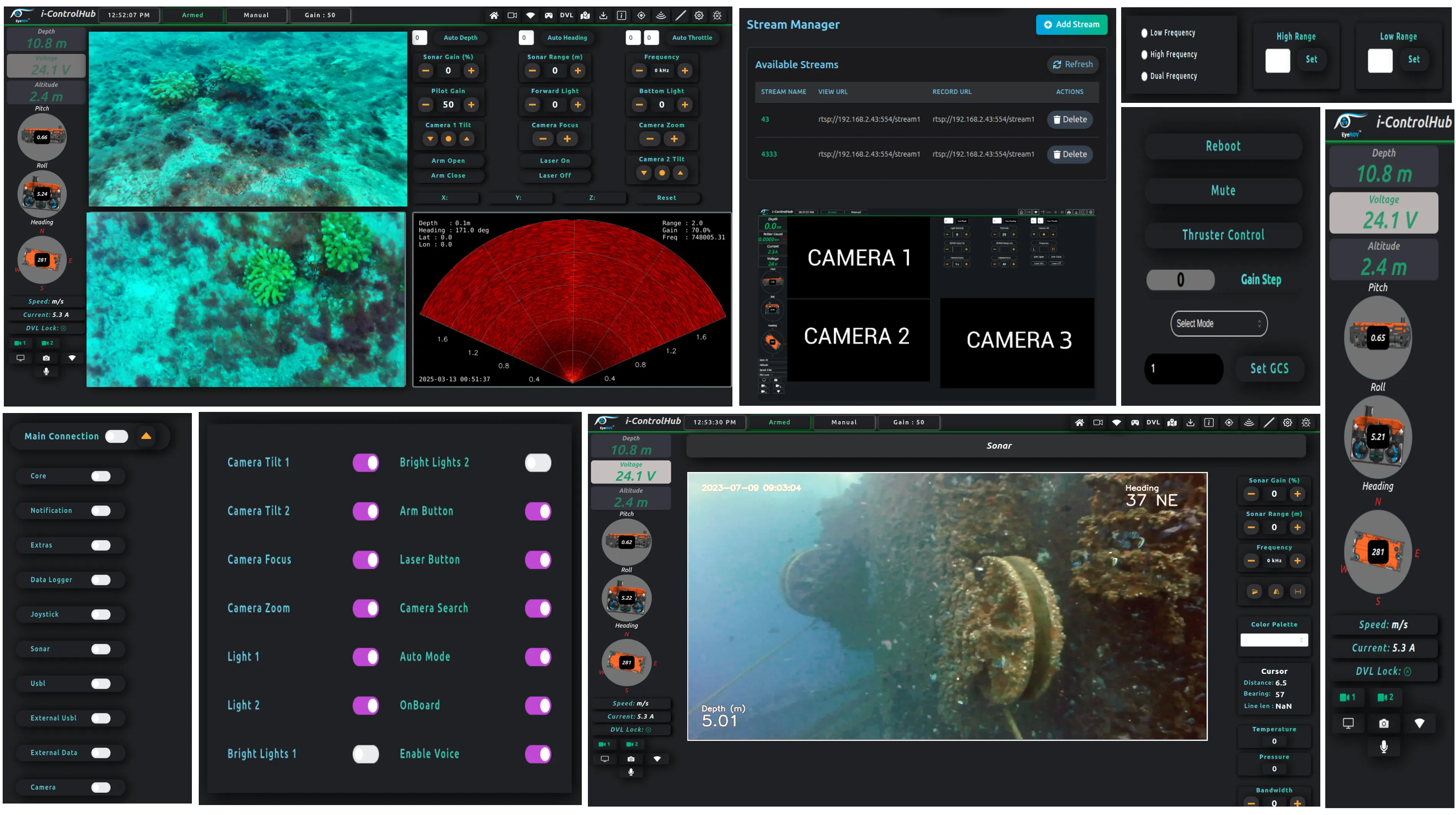 EyeROV iControl Hub