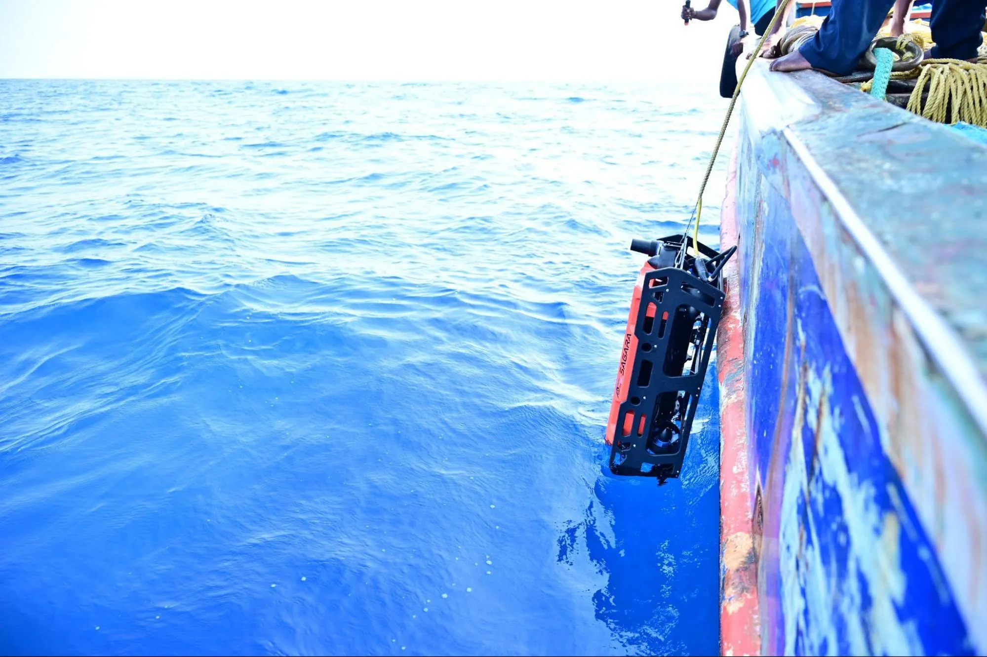 Underwater Search Operation Techniques