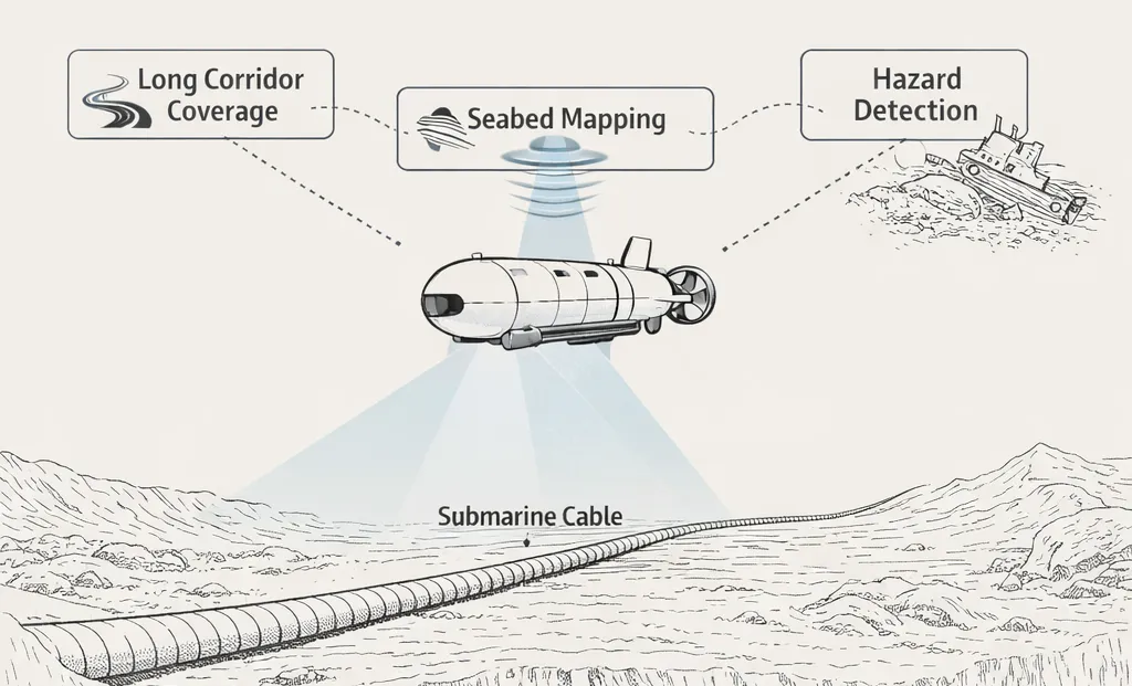 AUV seabed survey data collection