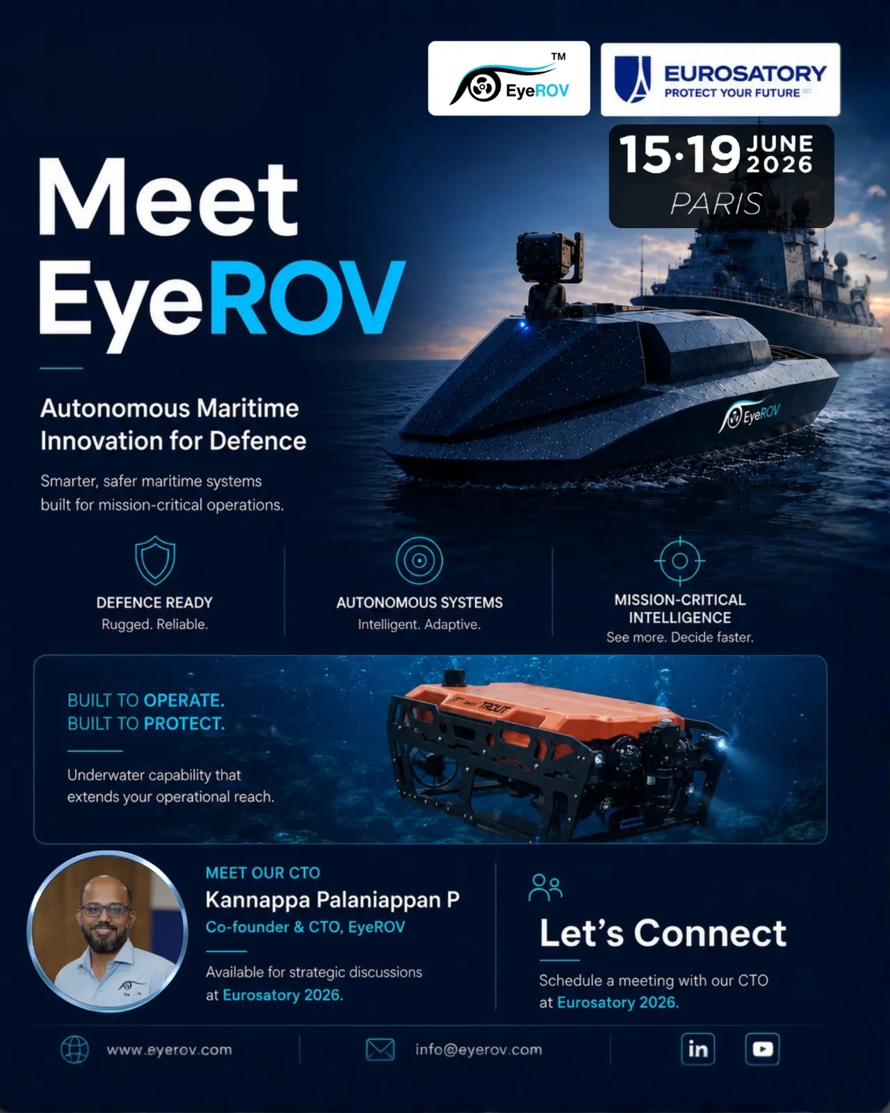 EyeROV at Eurosatory 2026