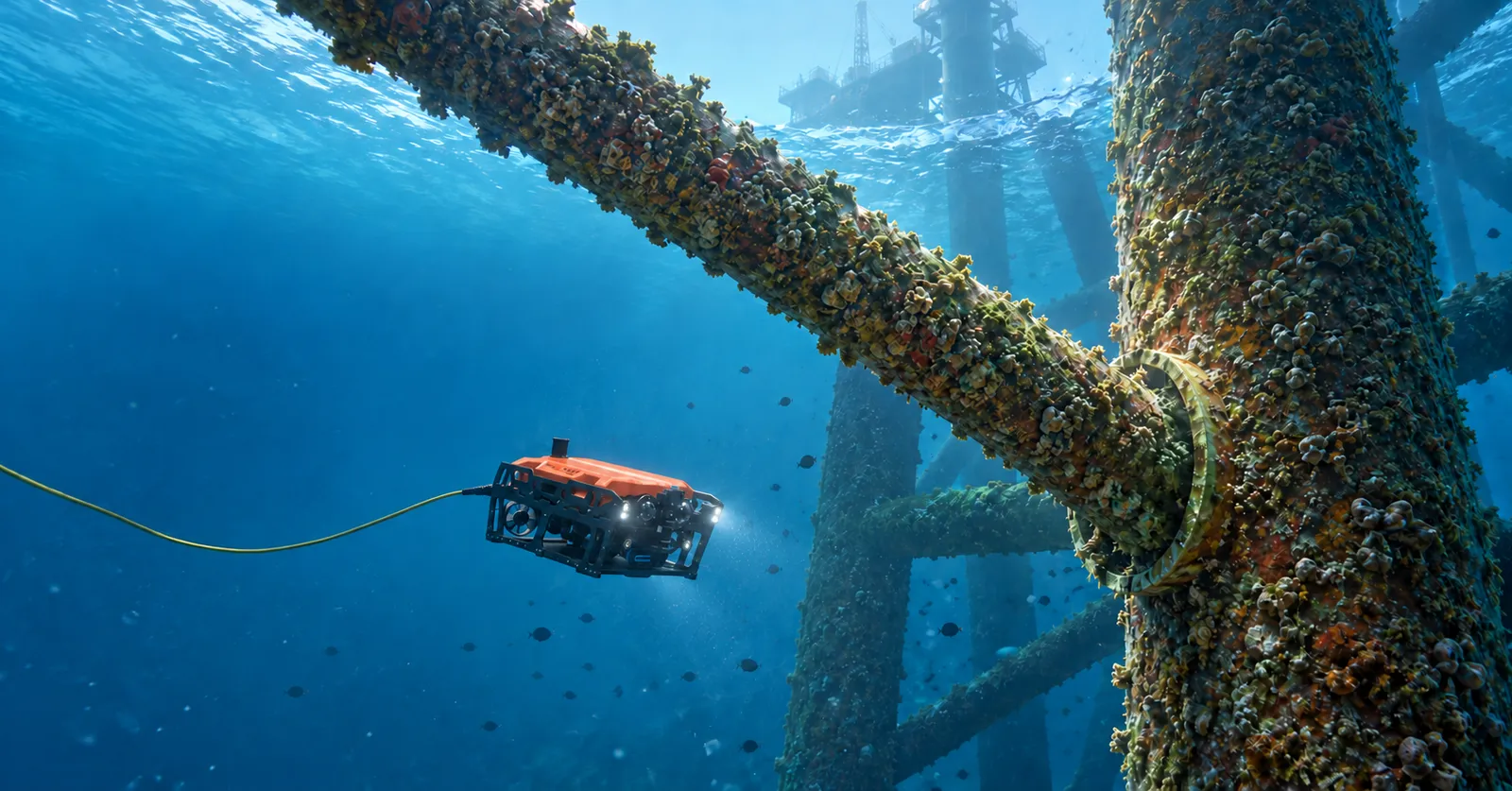 Offshore Gas Platform ROV Inspection Procedure Checklist
