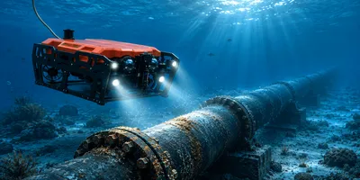 Underwater Pipeline Inspection with ROVs