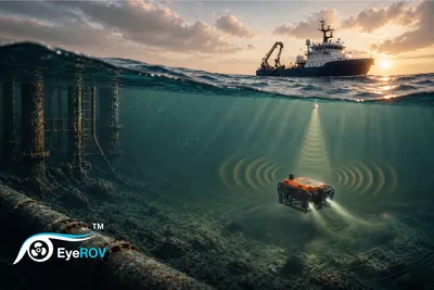 EyeROV underwater positioning system using acoustic navigation for ROV operations