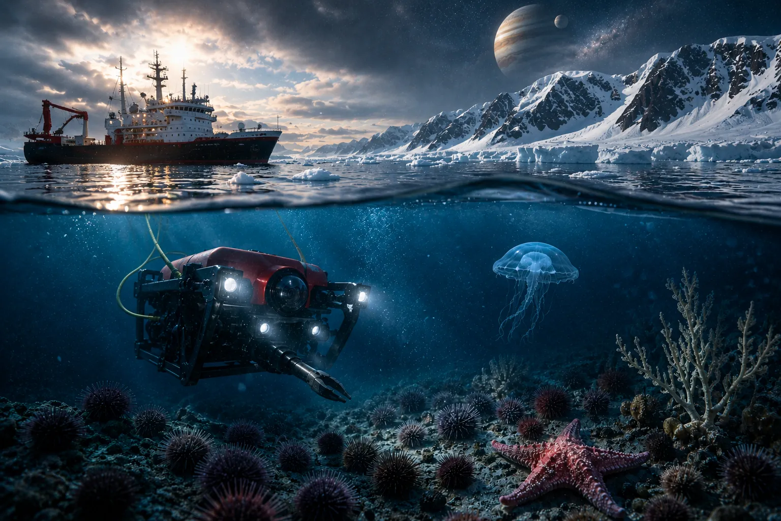 Beneath the Ice: How EyeROV Sees What No Human Ever Could